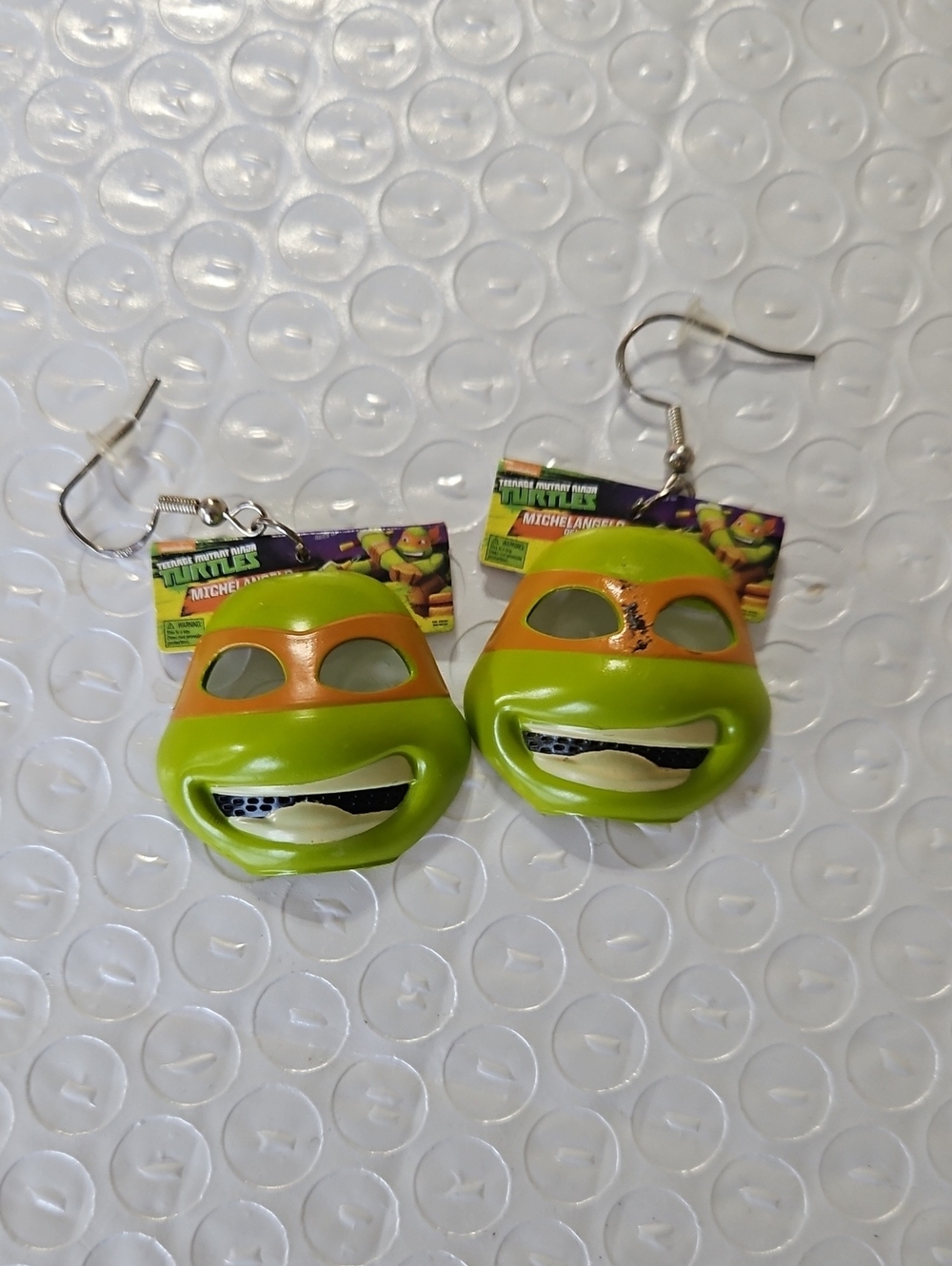 Teenage Mutant Ninja Turtles Michelangelo Earrings